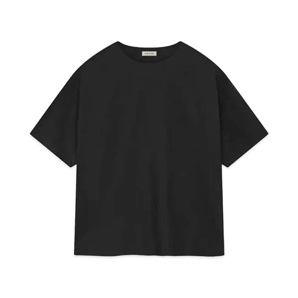 FEAR OF GOD Wool Mohair Relaxed Tee "Black"