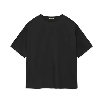 FEAR OF GOD Wool Mohair Relaxed Tee "Black"