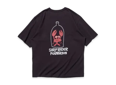 NEW ERA x Surfrider Foundation Short Sleeve Washed Cotton T-Shirt Yusuke Hanai Club "Sumikuro"