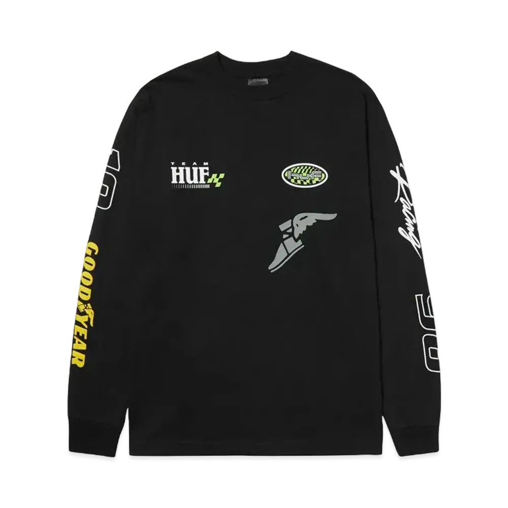 HUF x GOODYEAR Performance LS Tee "Black"