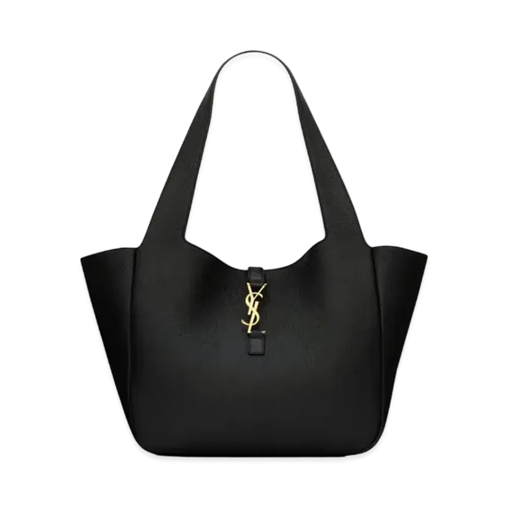 Saint Laurent LE 5 A 7 BEA in Grained Leather "Black"