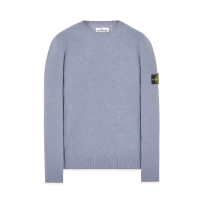 Stone Island 505A3 LAMBSWOOL "Pastel Blue"
