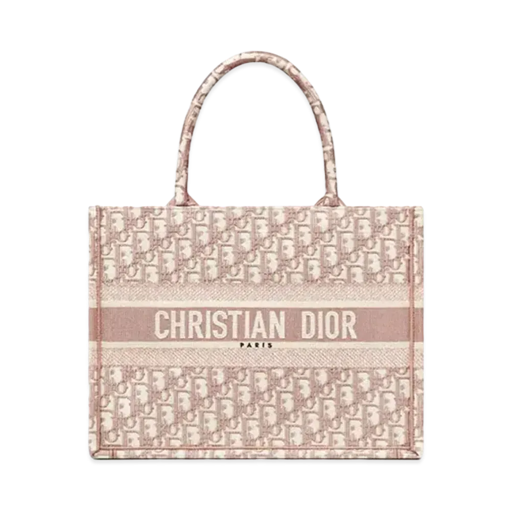 Dior Small Dior Book Tote Rose Des Vents Dior Oblique Embroidery "Rose des Vents"