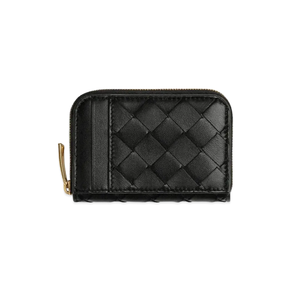 Bottega Veneta Zip Around Wallet "Black"