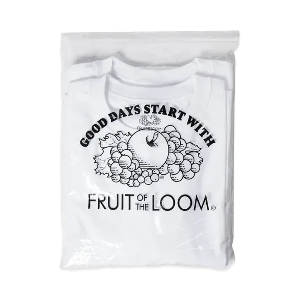 FRUIT OF THE LOOM x UNUSED No.20 "WHITE×WHITE"