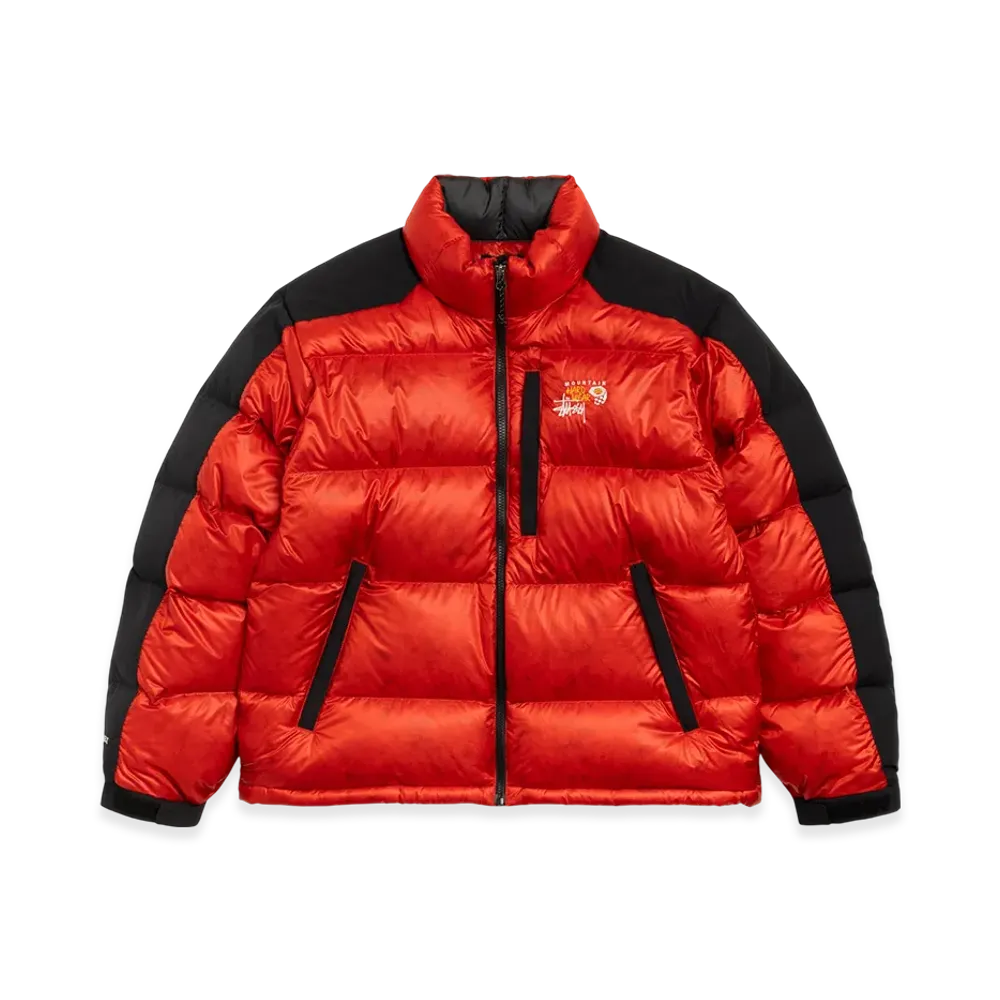 Stussy x Mountain Hardwear Subzero Down Jacket "Desert Red"