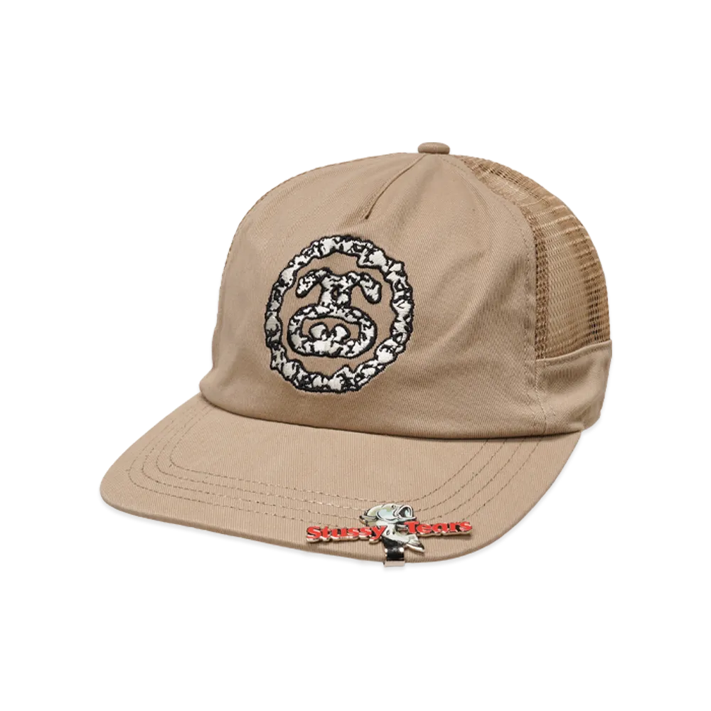 Stussy x DENIM TEARS SS Logo Cap "Khaki"