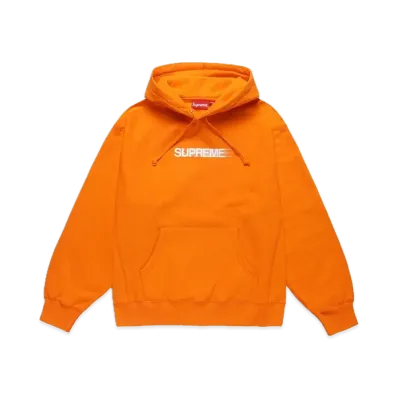 Supreme Motion Logo Hooded Sweatshirt "Orange" (23SS)