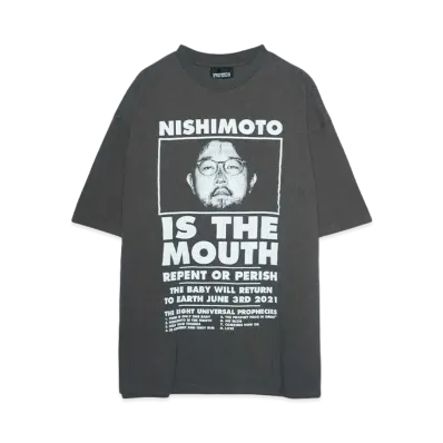 NISHIMOTO IS THE MOUTH CLASSIC S/S TEE "D GREY"