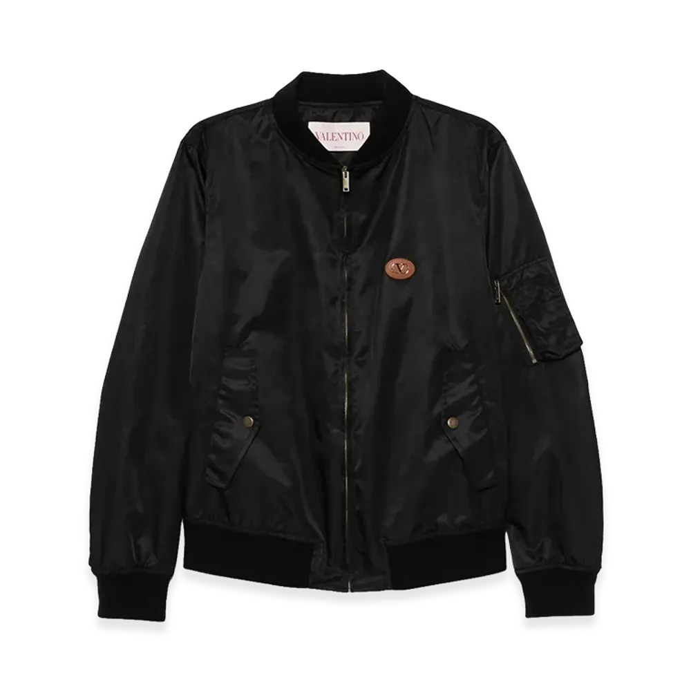Valentino V Logo Signature Jacket "Black"