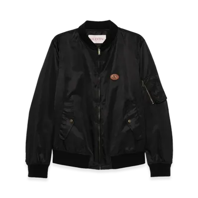 Valentino V Logo Signature Jacket "Black"