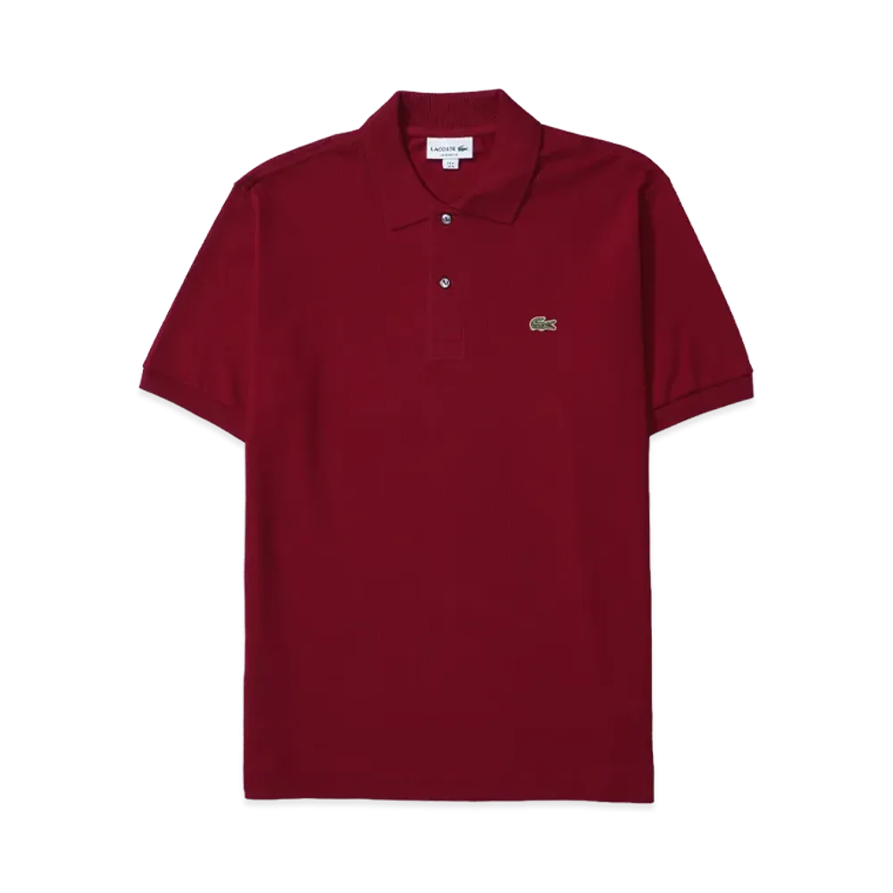 LACOSTE Classic Fit L.12.12 Polo Shirt "Burgundy"