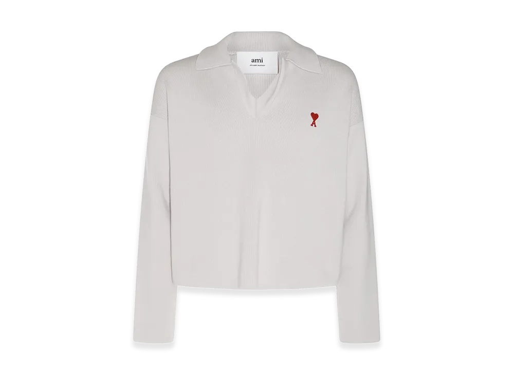 AMI PARIS AMI ALEXANDRE MATTIUSSI Sweater "White"