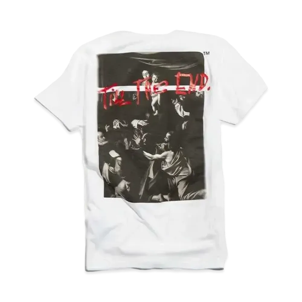 OFF-WHITE END. CARAVAGGIO TEE "White"