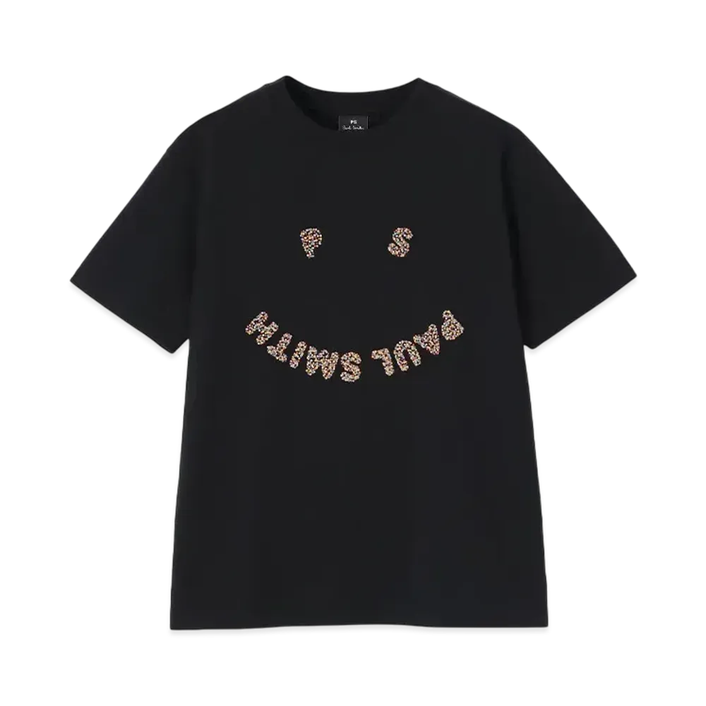 Paul Smith Women's Happy Dot Short Sleeve T-Shirt "Black"