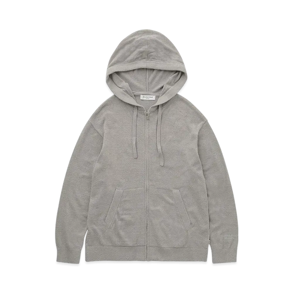 GELATO PIQUE Homme Temperature Control Smooth Parka "Light Gray"