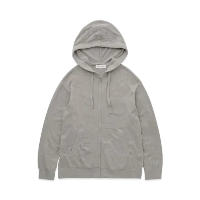 GELATO PIQUE Homme Temperature Control Smooth Parka "Light Gray"
