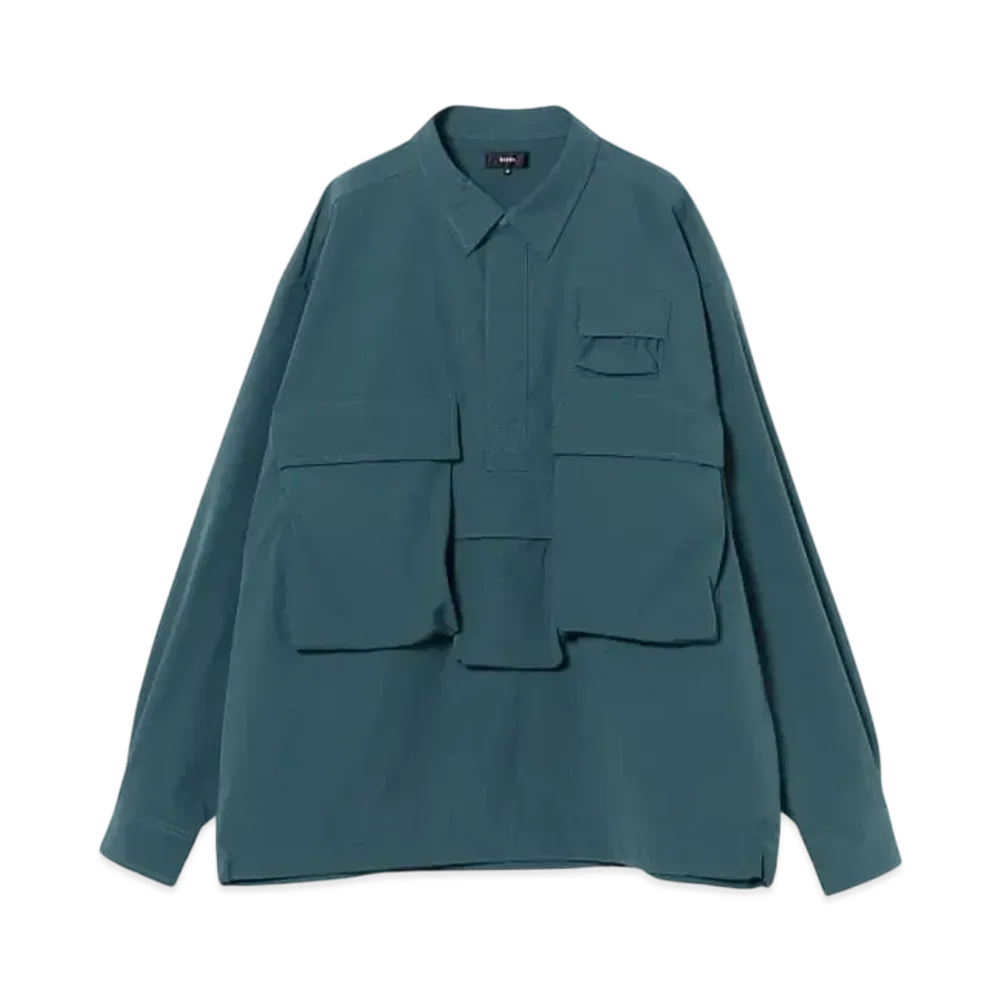 BEAMS Action Pullover Shirt "Teal"