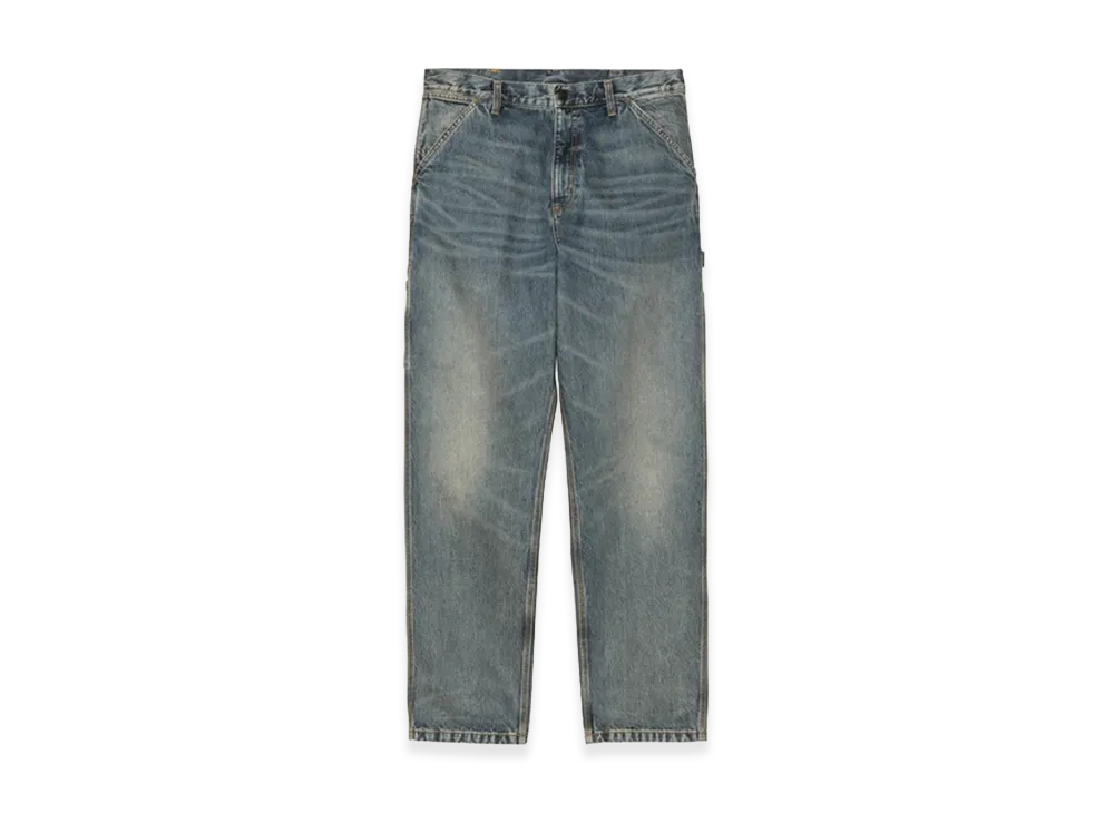 Carhartt WIP Single Knee Pant "Blue/Worn Used Wash"