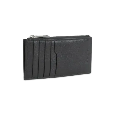 IL BISONTE Women's Card Case "Black"