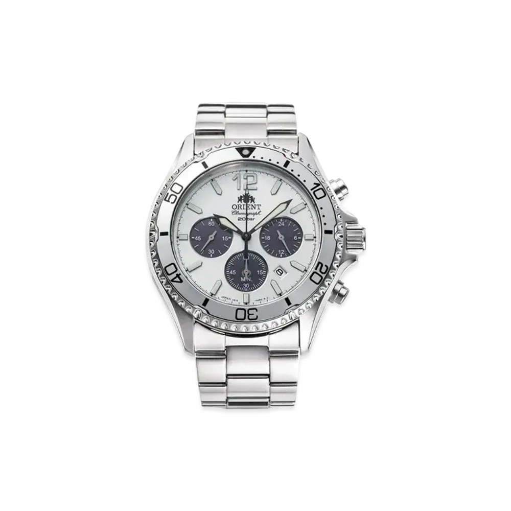 ORIENT Mako x WWF Japan Exclusive 300 "Stainless Steel" RN-TX0205S