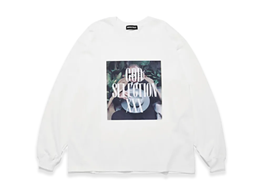 GOD SELECTION XXX Long Sleeve T-Shirt GX-S26-LT-01 "White"