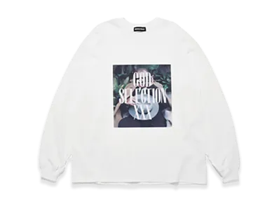 GOD SELECTION XXX Long Sleeve T-Shirt GX-S26-LT-01 "White"