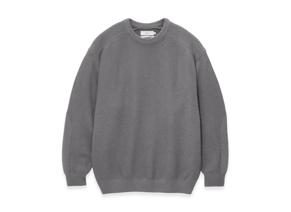 Graphpaper Soft Wool Command Sweater "Stone Gray"