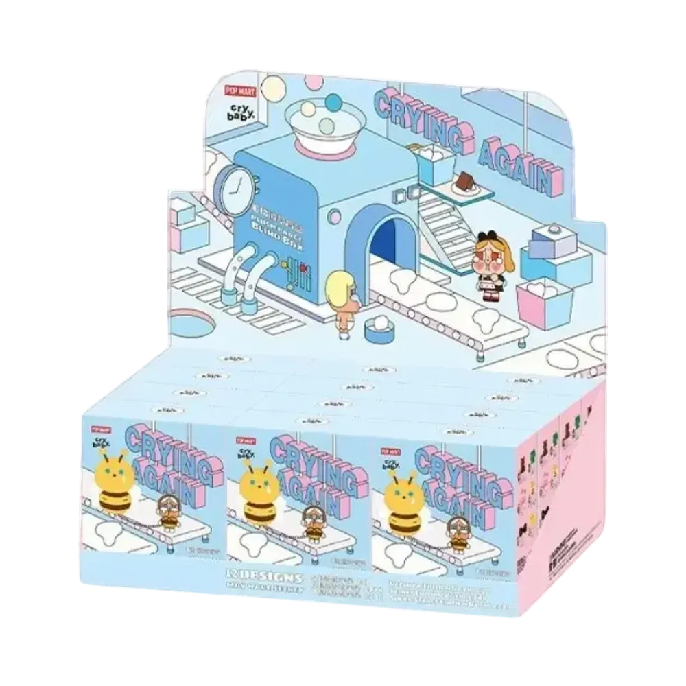 POP MART CRYBABY Crying Again Series Plush Badge [Assortment Box]