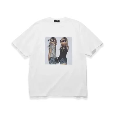 GOD SELECTION XXX Box Logo Twin Photo Tee GX-S26-ST-19 "White"
