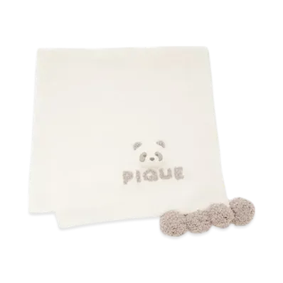 GELATO PIQUE Kids Powder Animal Blanket "Off White"