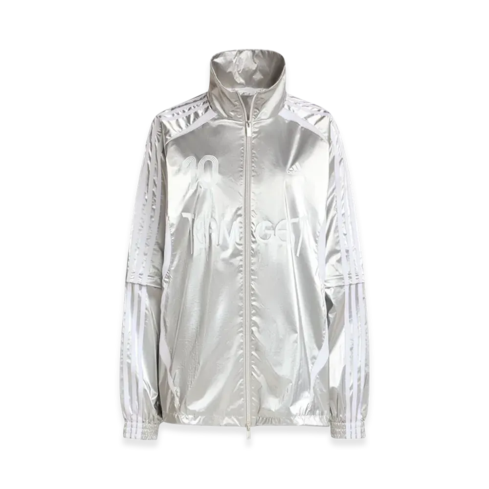 adidas Adilenium Season 4 Teamgeist Oversized Silver Track Top "Silver Metallic"