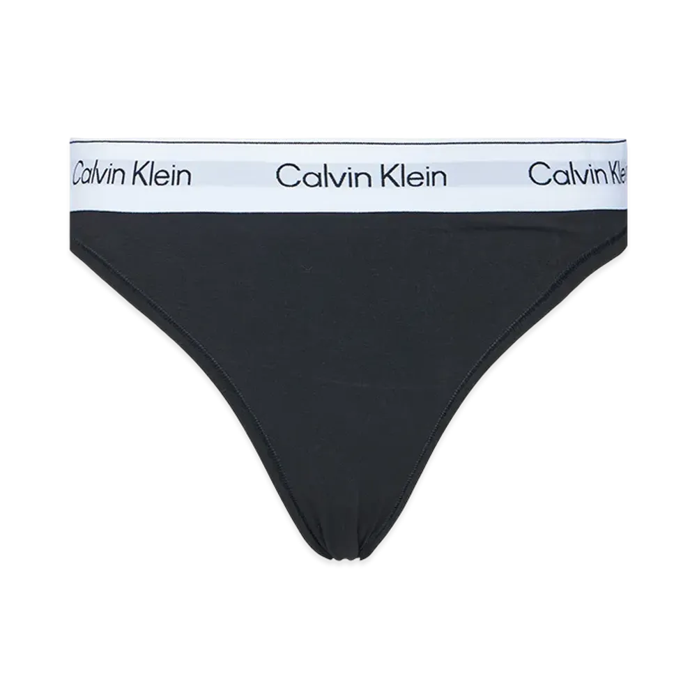 Calvin Klein Icon Cotton Modal High Leg Tanga "Black"