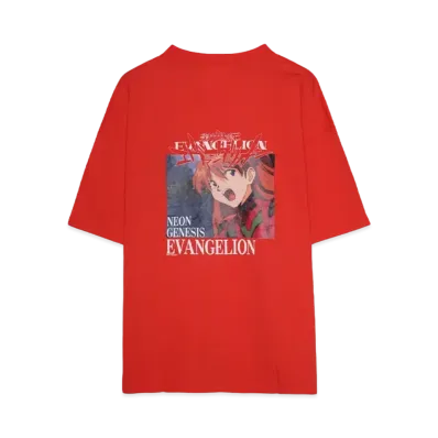 SEVESKIG EVANGELION S/SL Tee Ver.Soryu Asuka Langley02 "RED"