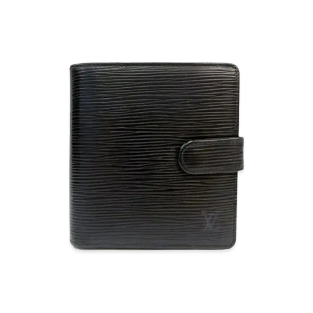 Louis Vuitton Epi Portebier Compact "Noir"