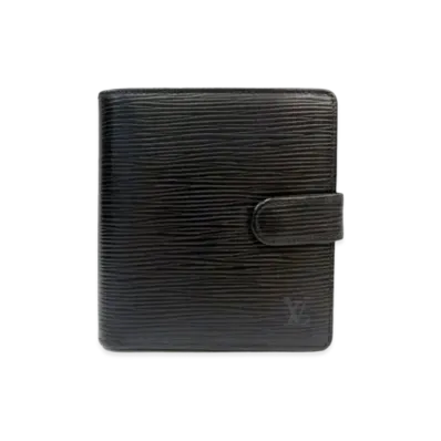 Louis Vuitton Epi Portebier Compact "Noir"