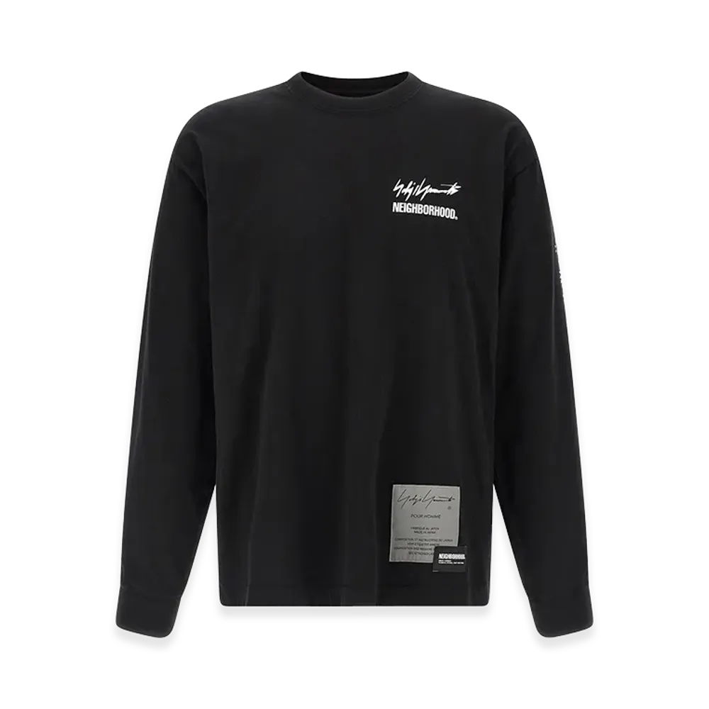 Yohji Yamamoto x Neighborhood 'ls Tee' T-Shirt "Black"
