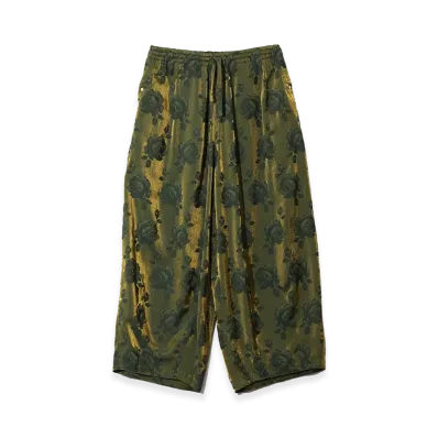 NEEDLES String Cowboy H.D. Pant - Rose Jacquard "Green"