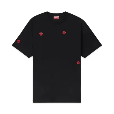 KENZO 'BOKE FLOWER' Embroidery T-shirt "Black"