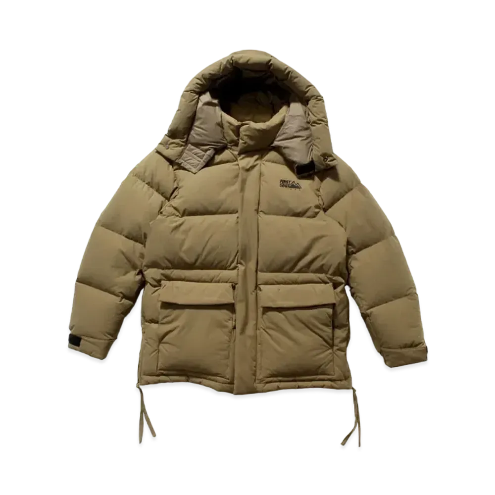 FIRST DOWN TEIJIN STRETCH DOWN RETRO JACKET "Coyote"