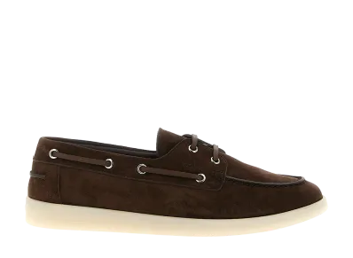 PRADA Boat Loafers "Brown"