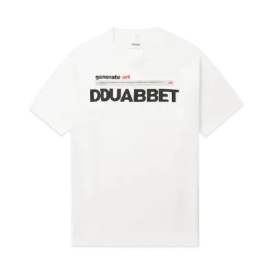 doublet Printed T-Shirt "White"