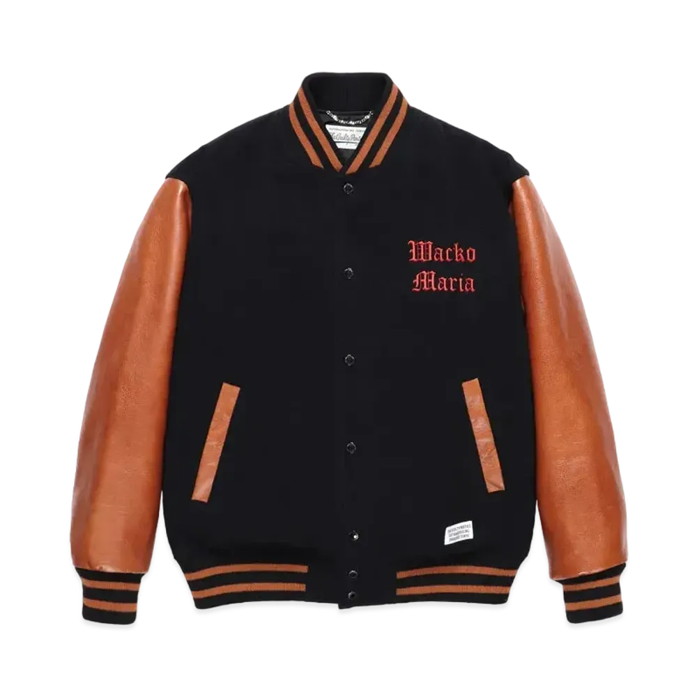WACKO MARIA VARSITY JACKET "Brown"