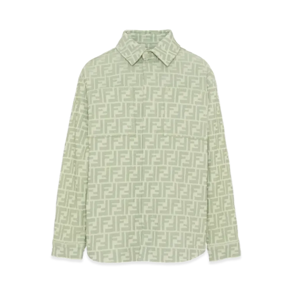 FENDI Kids Shirt "Green"