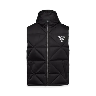 PRADA Re-Nylon Down Vest "Black"