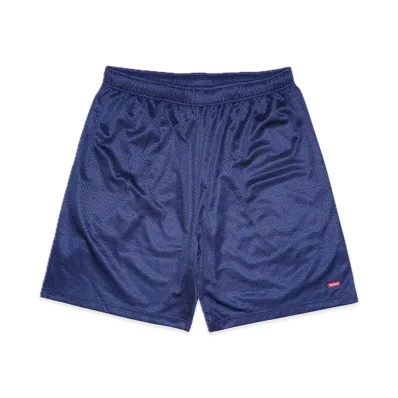 Supreme Small Box Baggy Mesh Short "Navy"