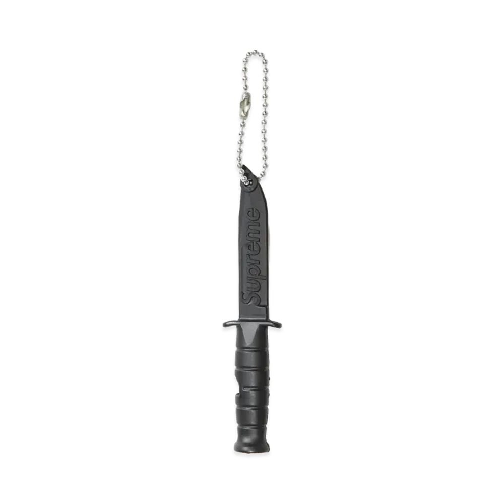 Supreme x Ka-Bar Emergency Whistle Keychain "Black"
