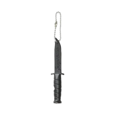 Supreme x Ka-Bar Emergency Whistle Keychain "Black"