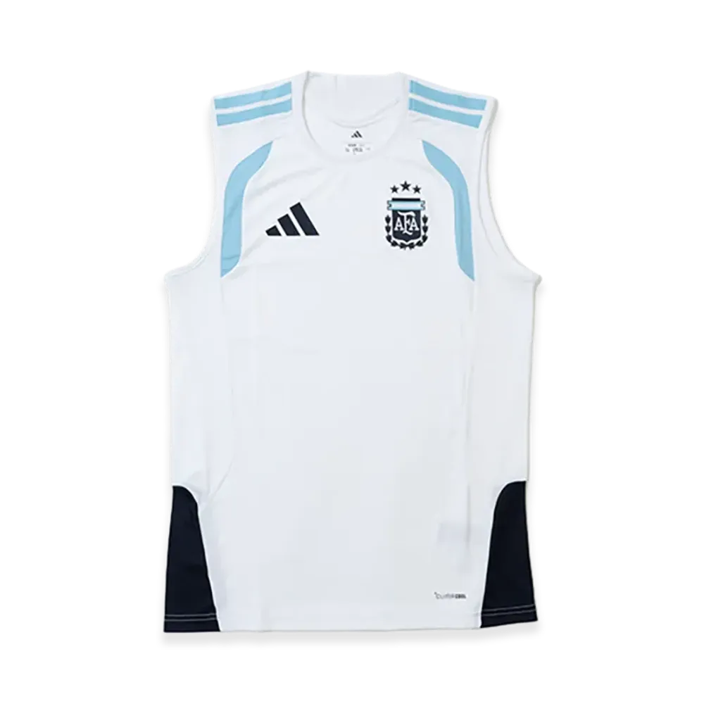 adidas Soccer Argentina Tiro 26 Sleeveless Jersey "White"