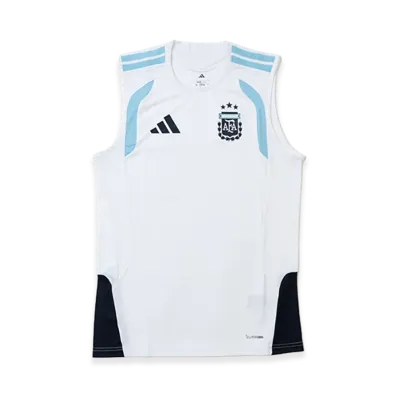 adidas Soccer Argentina Tiro 26 Sleeveless Jersey "White"